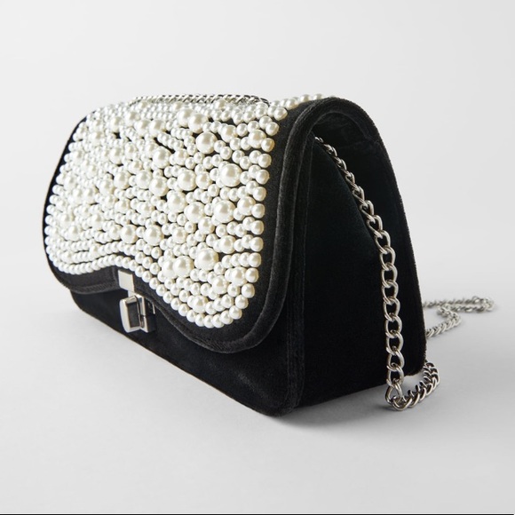 💫Final Price💫Pearl trim crossbody bag - Picture 2 of 6